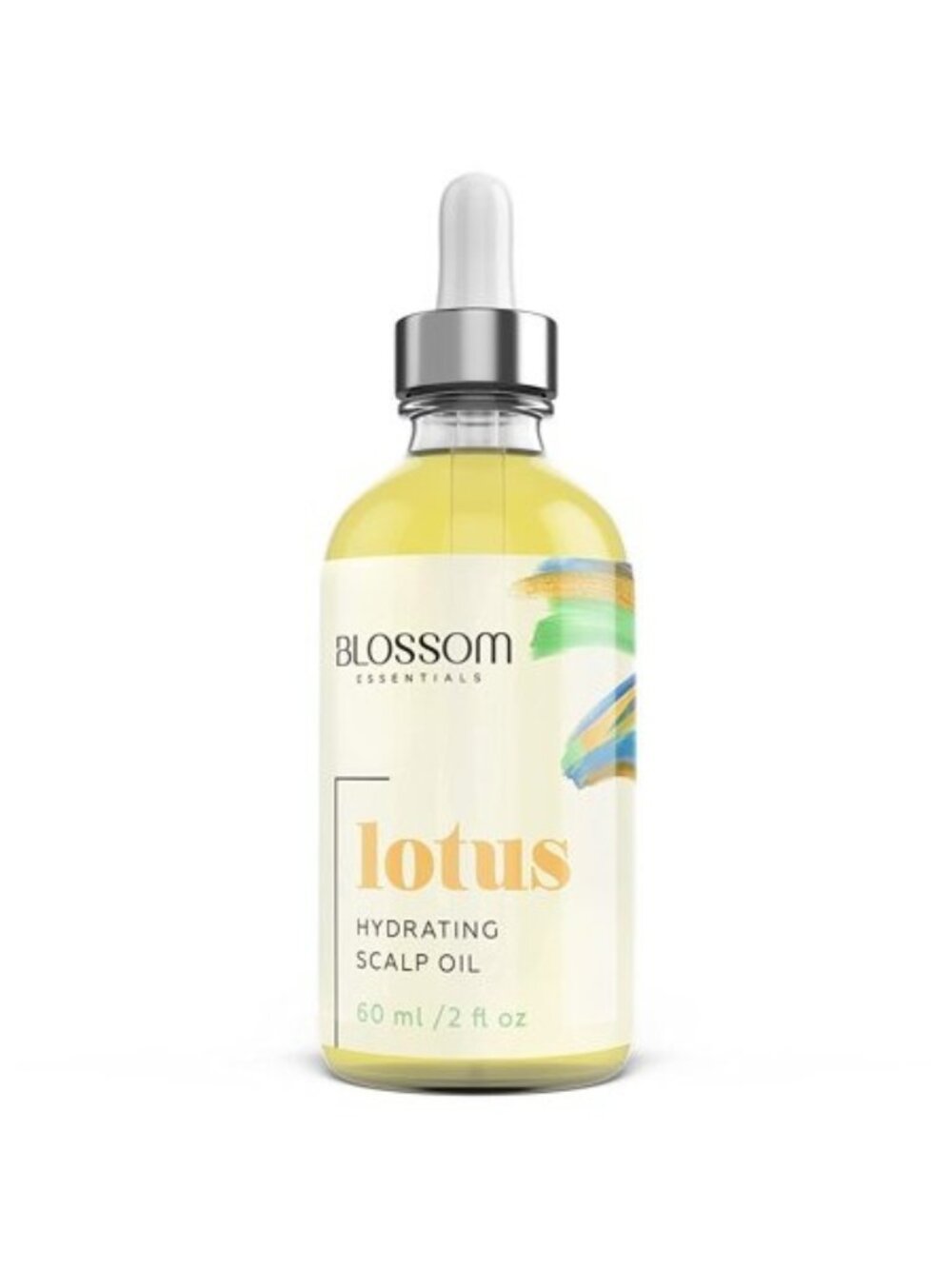 Blossom Essentials Lotus Hydrating Scalp Oil 60ml/2oz - Nourishing Hair Treatmen